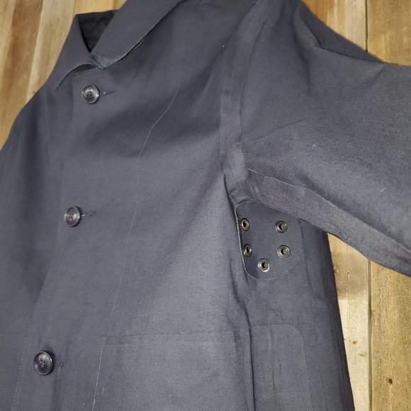 New Todd Snyder (sample?) double face Rain/Trench coat Reversible 38 Mens M - Picture 12 of 16